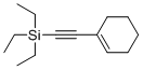 (Cyclohex-1-en-1-ylethynyl)triethylsilane