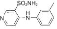 4-(3'-Methylphenyl)amino-3-pyridinesulfonamide